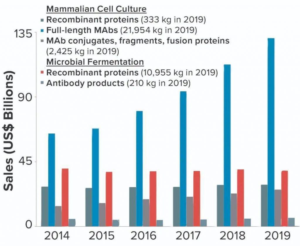 Market analysis of therapeutic monoclonal antibody products