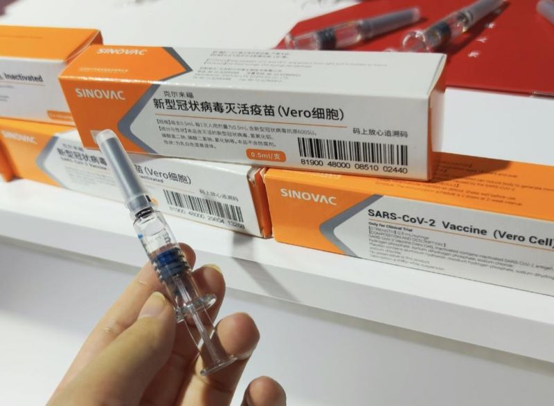 Sao Paulo State Brazil: China Kexing  COVID-19  vaccine is effective