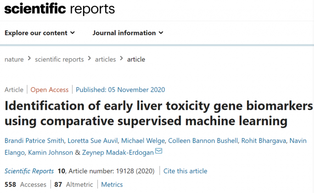 Nature: Potential liver cancer predicted by Gene biomarkers