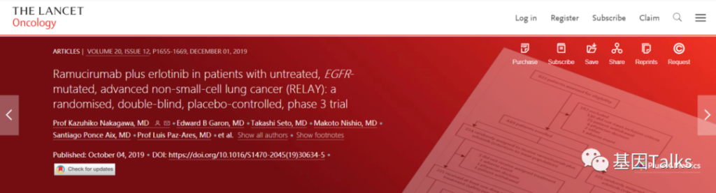 FDA approved the first anti-VEGFR/EGFR-TKI combination program for first-line NSCLC
