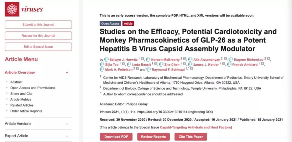 Hepatitis B: New drug GLP-26 under development