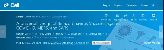 General design of beta-coronavirus vaccines: COVID-19 MERS and SARS. 