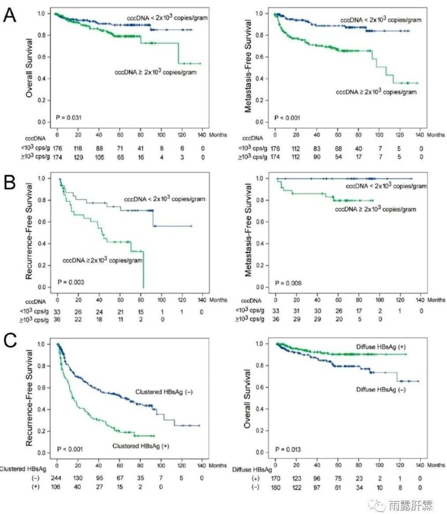 HBV cccDNA can predict postoperative overall survival of HBV-related liver cancer