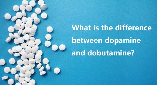 What is the difference between dopamine and dobutamine?