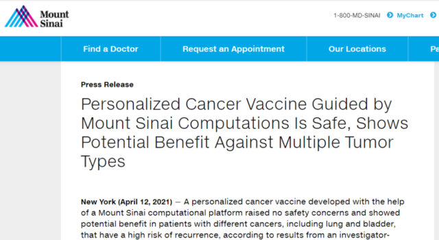 Cancer vaccines archived long-term survival for advanced refractory tumors 