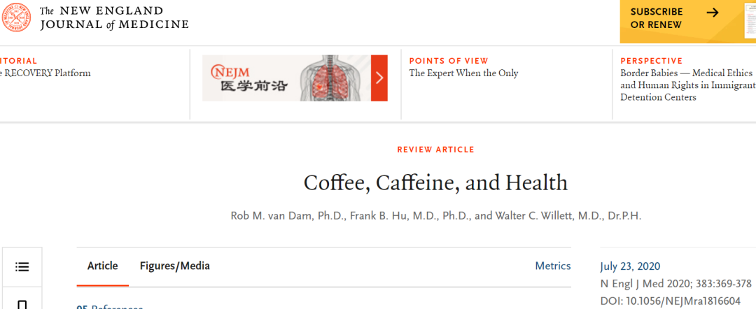 NEJM: What happens to caffeine intake during pregnancy?