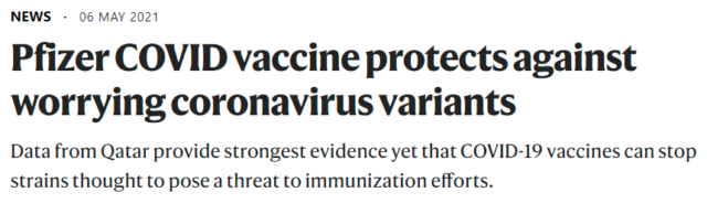 Pfizer COVID-19 vaccine still effective for coronavirus variants?