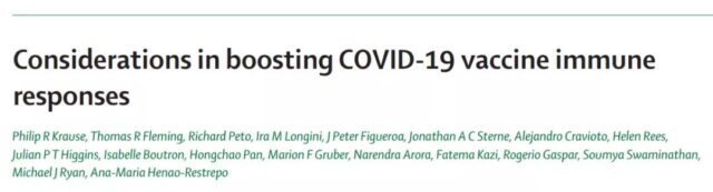 Lancet: Premature vaccination of COVID-19 booster shots may be risky