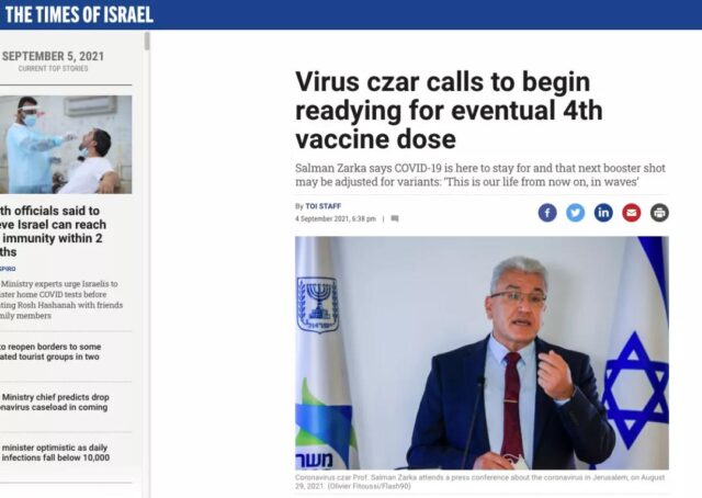 Israel expert wants people to prepare for fourth dose of COVID-19 vaccine