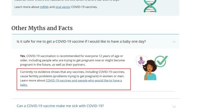 Will COVID-19 vaccine cause swollen testicles and male infertility?