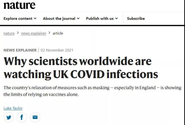 Why are scientists paying close attention to the COVID-19 situation in UK?