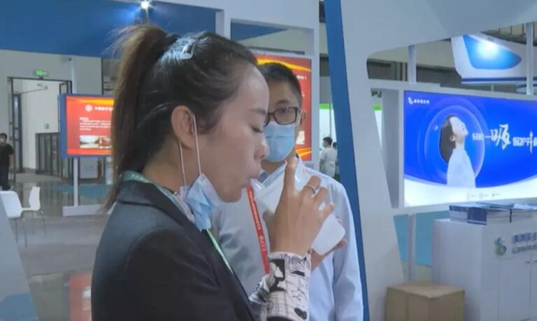 The world's first inhaled COVID-19 vaccine unveiled in China