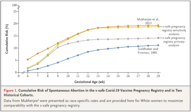 The risk of spontaneous abortion after receiving COVID-19 vaccine during pregnancy