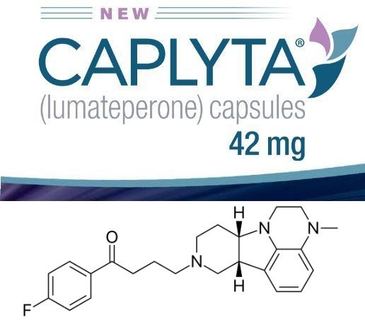 FDA approved Caplyta (lumateperone) to treat depressive episodes!