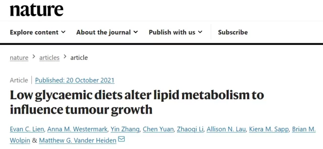 Ketogenic diet cut off lipid supply and inhibit tumor growth?
