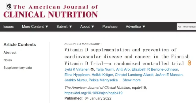 High-dose vitamin D does not affect cardiovascular disease or cancer. 