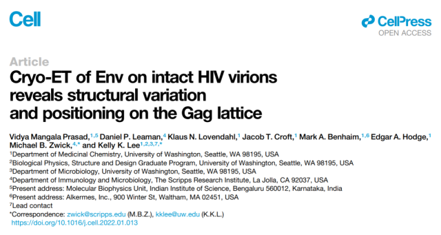 Analyze the latest portrait of HIV virus to promote the development of AIDS vaccine