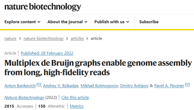 New Genome Assembly Algorithm - Improving the ability to assemble complete human genomes!