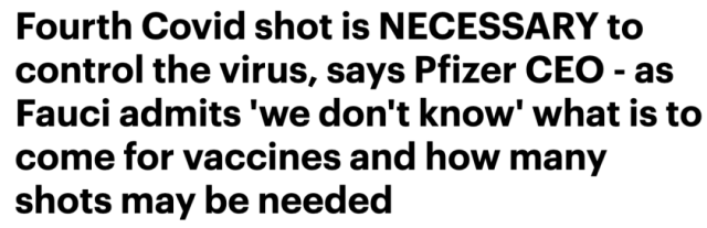Pfizer: The 4th COVID shot is Necessary to control virus! 