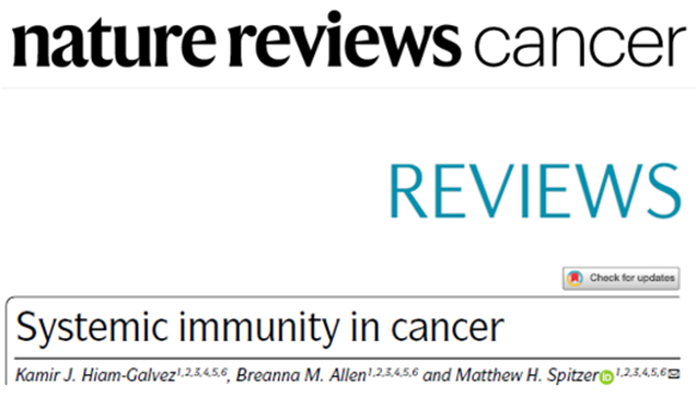 How to understand the systemic immunity and therapy of cancer?