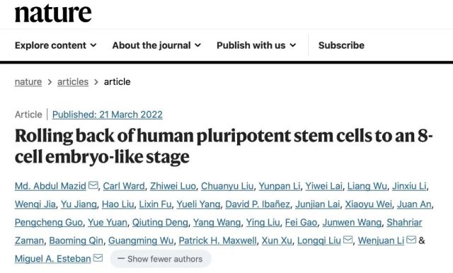 Subversive breakthrough: Scientists induce human totipotent stem cells