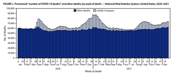 COVID-19 has become the third leading cause of death in United States for two consecutive years