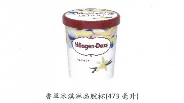 The pesticide residues found in Häagen-Dazs vanilla ice cream in Taiwan