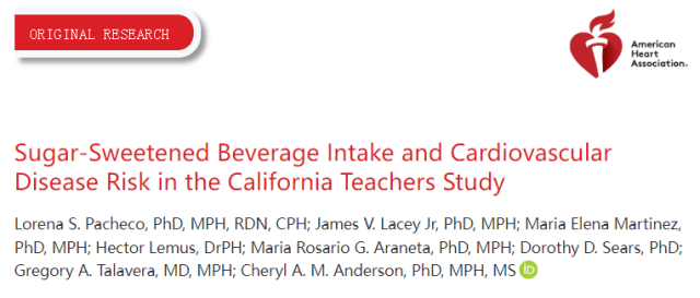 One cup of sugary beverage daily increases heart disease risk by 42%