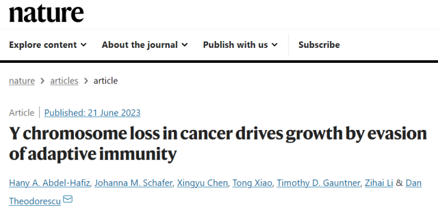 Why men are more likely to develop cancer and have worse outcomes than women?