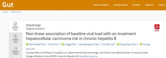 Highest Liver Cancer Risk in Chronic Hepatitis B Patients with this Viral Load Range