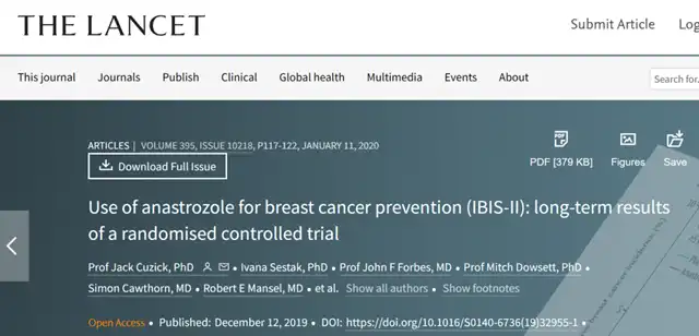 Breakthrough Study: Anastrozole Reduces Breast Cancer Risk by 49%