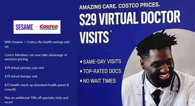 Affordable medical care: Costco's $29 Virtual Doctor