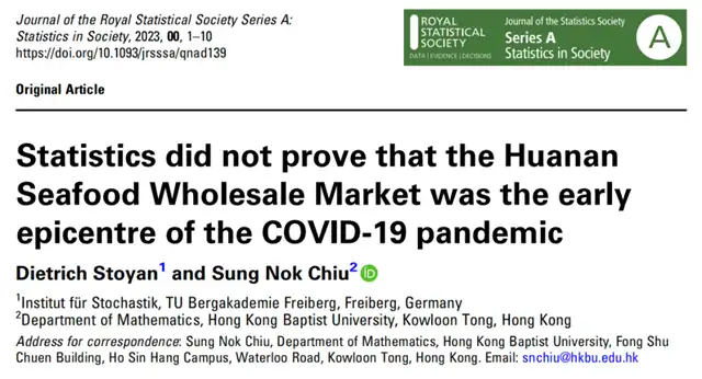 The origins of COVID-19 may differ from what the 'Science' paper suggested