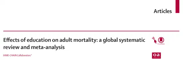 New Study Highlights the Impact of Education on Mortality Rates