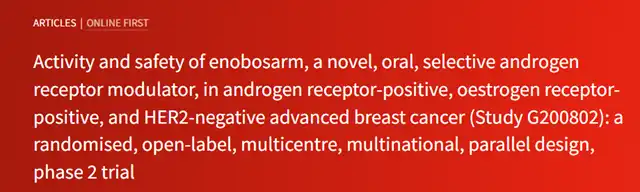 Treating Breast Cancer with "Androgen Receptor": Endocrine Therapy Resistant Patients Also Benefit!