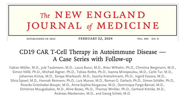 CAR-T Cell Therapy Achieves 100% Sustained Remission in Lupus Patients