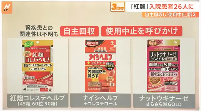 Japanese Koji Red Yeast Caused Kidney Diseases: 26 people hospitalized