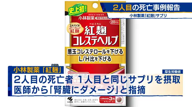 2nd Death Reported in Japan linked to Red Yeast Rice Supplement