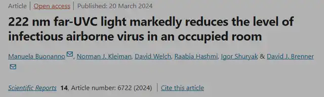 Far-UVC Light Disinfection Shows Promise for Real-World Applications in Reducing Airborne Viruses